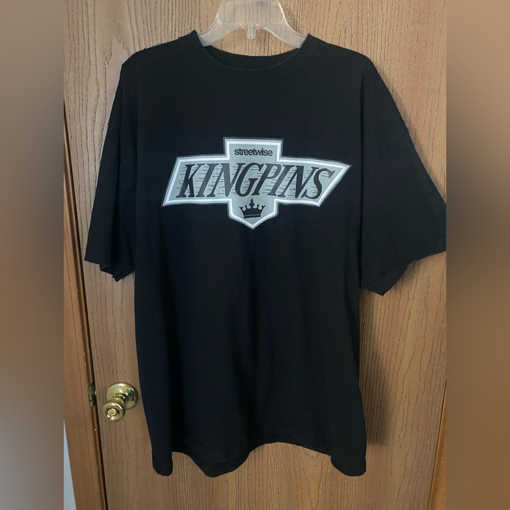 Streetwise Kingpins shirt. 2XL black